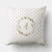 バタフライパターユニークンエレガントヴィンテージテンプレート クッション (正面)