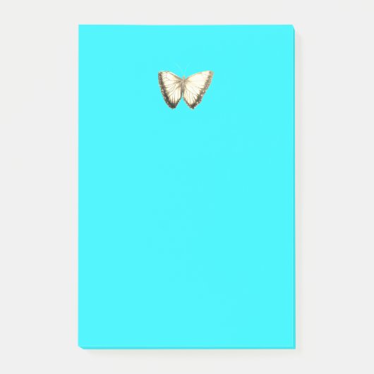 バタフライパターンのポストイットノート ポストイット (正面)