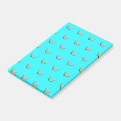 バタフライパターンのポストイットノート ポストイット (アングル)