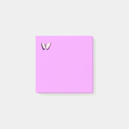 バタフライパターンのポストイットノート ポストイット (正面)
