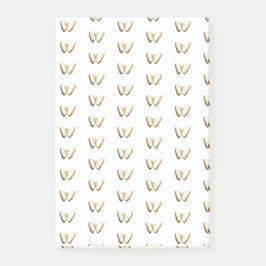 バタフライパターンのポストイットノート ポストイット