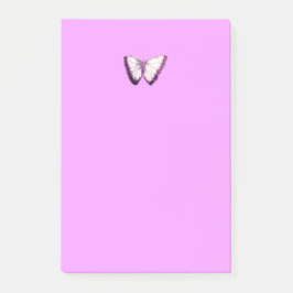 バタフライパターンのポストイットノート ポストイット