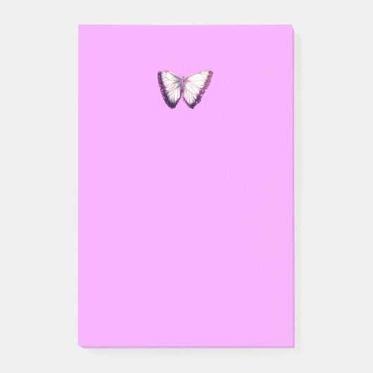 バタフライパターンのポストイットノート ポストイット (正面)