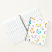 バタフライパターンの繰り返し ノートブック (内部)