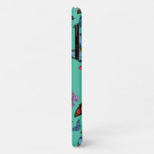 バタフライパターンテクスチャ Case-Mate iPhoneケース (裏面/左)