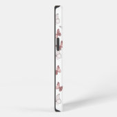 バタフライパターン電話ケース iPhoneケース (右側面)