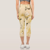 バタフライパターン10 カプリレギンス (裏面)