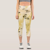 バタフライパターン10 カプリレギンス (正面)