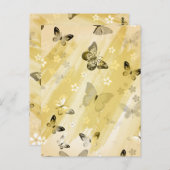 バタフライパターン10 ポストカード (正面/裏面)