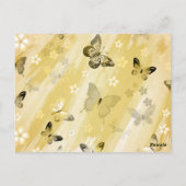 バタフライパターン10 ポストカード (裏面)
