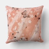 バタフライパターン11 クッション (裏面)