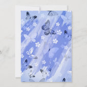 バタフライパターン13 サンキューカード (裏面)