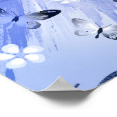 バタフライパターン13 ポスター (角)