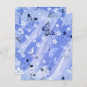 バタフライパターン13 ポストカード (正面/裏面)