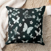 バタフライパターン14 クッション (ブランケット)