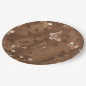 バタフライパターン15 ペーパープレート (アングル)