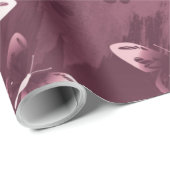 バタフライパターン16 ラッピングペーパー (ロールコーナー)