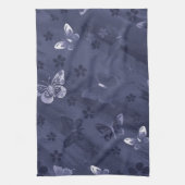 バタフライパターン17 キッチンタオル (縦)