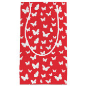 バタフライパターン2 スモールペーパーバッグ (正面)