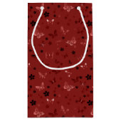 バタフライパターン6 スモールペーパーバッグ (裏面)