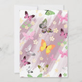 バタフライパターン7 サンキューカード (正面)