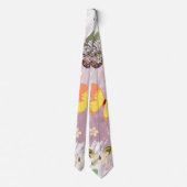 バタフライパターン7 ネクタイ (裏面)