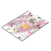 バタフライパターン7 ノートブック (左側)