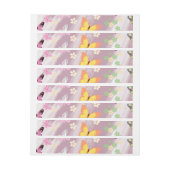 バタフライパターン7 ラップアラウンドラベル (シート)