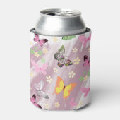 バタフライパターン7 缶クーラー (缶正面)