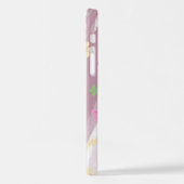 バタフライパターン7 iPhoneケース (左側面)