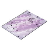 バタフライパターン8 ノートブック (左側)