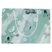 バタフライパターン9 ラージペーパーバッグ (裏面)