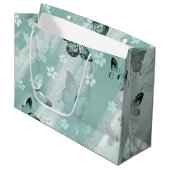 バタフライパターン9 ラージペーパーバッグ (正面アングル)