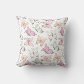 バタフライパターン クッション (正面)