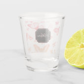 バタフライパターン ショットグラス (裏面)