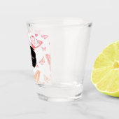 バタフライパターン ショットグラス (右)