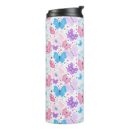 バタフライパターン タンブラー