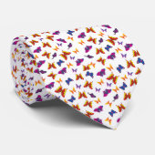 バタフライパターン ネクタイ (ロール)