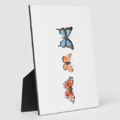 バタフライパターン フォトプラーク (側面)