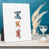 バタフライパターン フォトプラーク (側面)