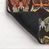 バタフライパターン マウスパッド (コーナー)