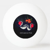 バタフライパーソナライズされた卓球ラケット 卓球ボール (正面)