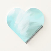 バタフライパープルブルー ノートブック (裏面)