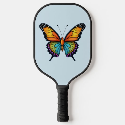 バタフライピックボールパドル ピックルボールラケット (正面)