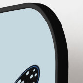 バタフライピックボールパドル ピックルボールラケット (左詳細)