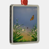 バタフライピース メタルオーナメント (右)