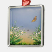 バタフライピース メタルオーナメント (左)