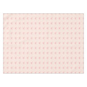 バタフライピーチバラ金ゴールドピンク テーブルクロス (正面(横))