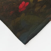 バタフライファンタジードリームフリースブランケット フリースブランケット (角)