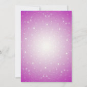 バタフライファンタジー招待状 招待状 (裏面)